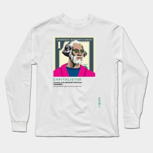 USD000005 - George Washington as David Letterman Long Sleeve T-Shirt